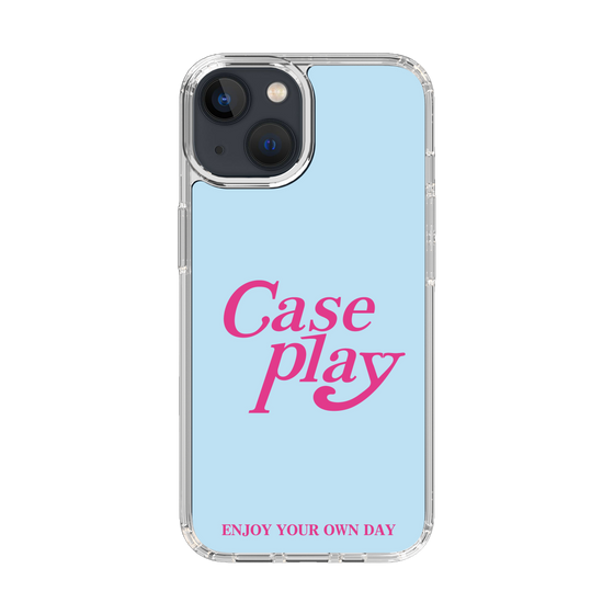 Slim Protection Case［ Original - ENJOY YOUR OWN DAY - Light Blue ］