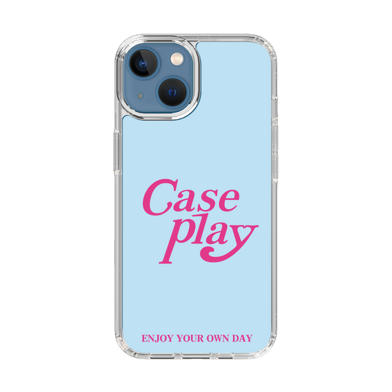 Slim Protection Case［ Original - ENJOY YOUR OWN DAY - Light Blue ］