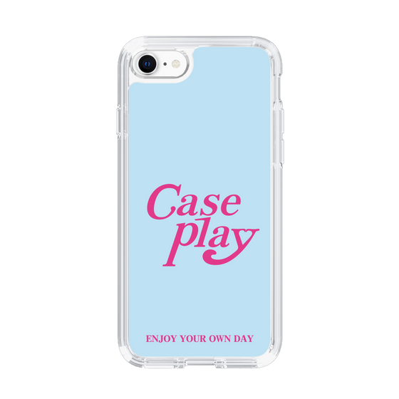 Slim Protection Case［ Original - ENJOY YOUR OWN DAY - Light Blue ］