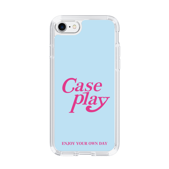 Slim Protection Case［ Original - ENJOY YOUR OWN DAY - Light Blue ］