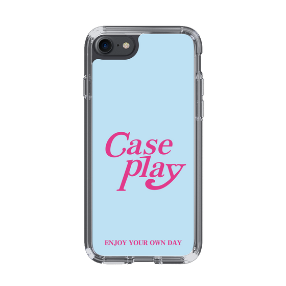 Slim Protection Case［ Original - ENJOY YOUR OWN DAY - Light Blue ］