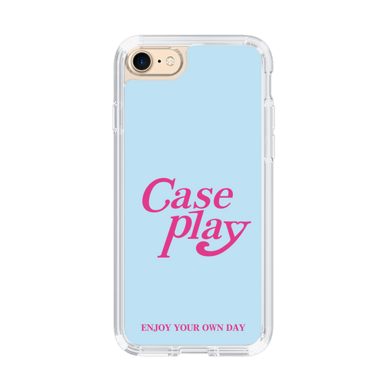 Slim Protection Case［ Original - ENJOY YOUR OWN DAY - Light Blue ］