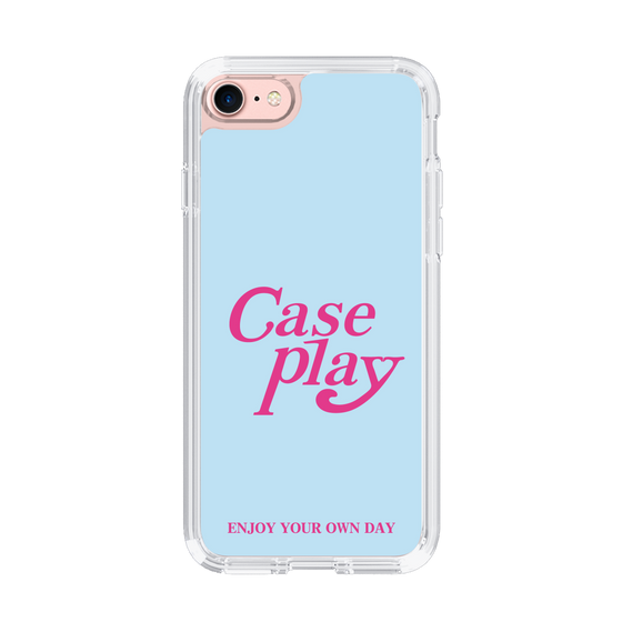 Slim Protection Case［ Original - ENJOY YOUR OWN DAY - Light Blue ］
