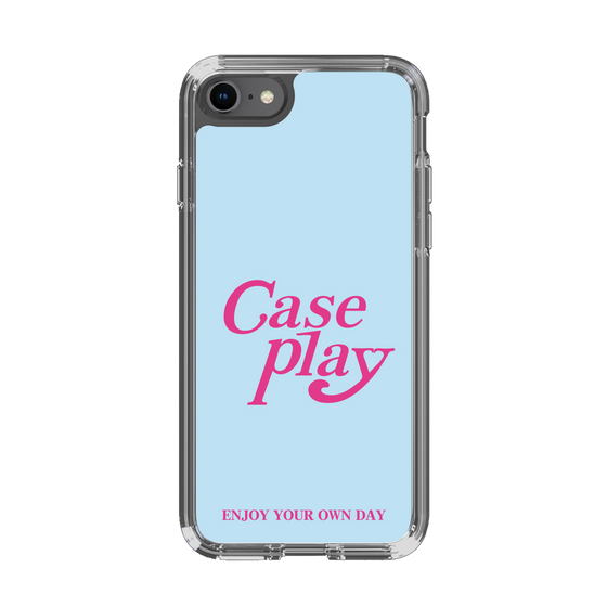 Slim Protection Case［ Original - ENJOY YOUR OWN DAY - Light Blue ］