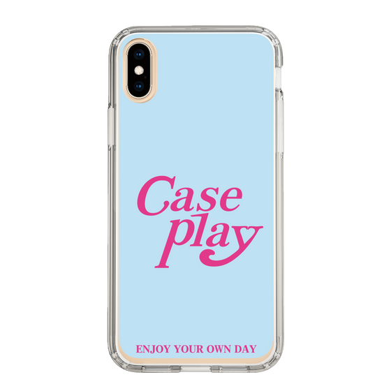 Slim Protection Case［ Original - ENJOY YOUR OWN DAY - Light Blue ］