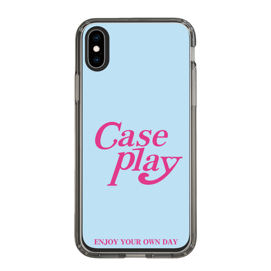 Slim Protection Case［ Original - ENJOY YOUR OWN DAY - Light Blue ］