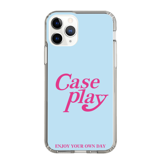 Slim Protection Case［ Original - ENJOY YOUR OWN DAY - Light Blue ］
