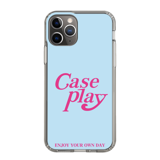 Slim Protection Case［ Original - ENJOY YOUR OWN DAY - Light Blue ］
