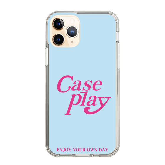 Slim Protection Case［ Original - ENJOY YOUR OWN DAY - Light Blue ］