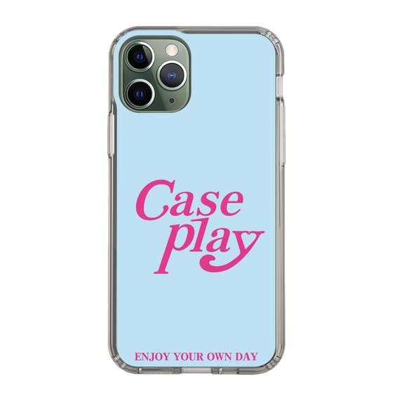 Slim Protection Case［ Original - ENJOY YOUR OWN DAY - Light Blue ］