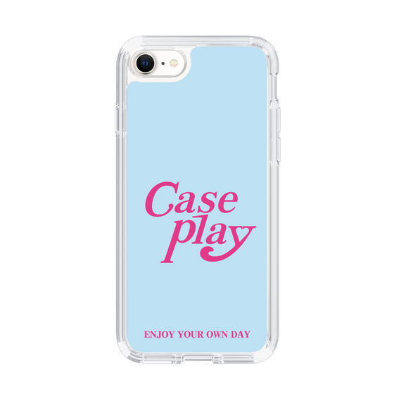 Slim Protection Case［ Original - ENJOY YOUR OWN DAY - Light Blue ］