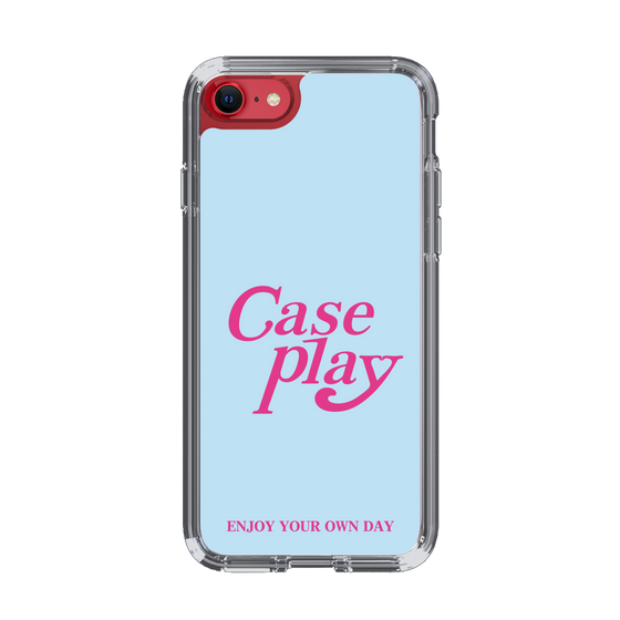 Slim Protection Case［ Original - ENJOY YOUR OWN DAY - Light Blue ］