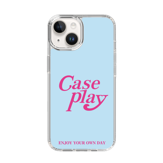 Slim Protection Case［ Original - ENJOY YOUR OWN DAY - Light Blue ］