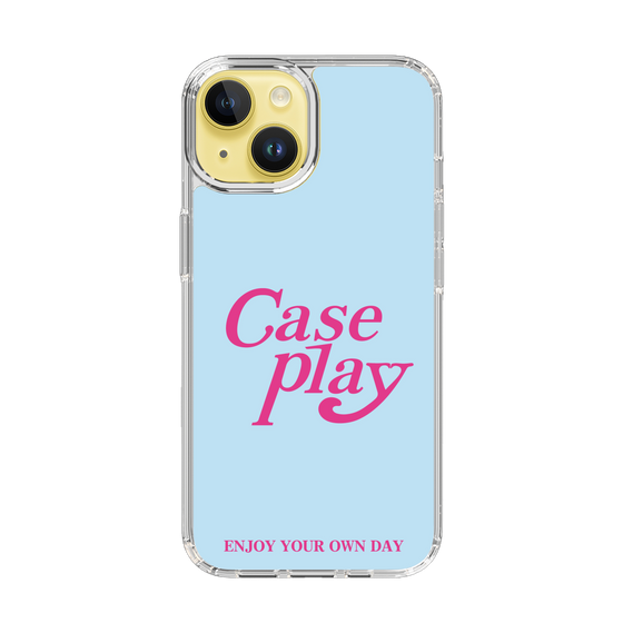 Slim Protection Case［ Original - ENJOY YOUR OWN DAY - Light Blue ］