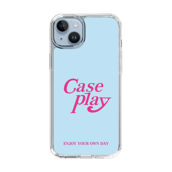 Slim Protection Case［ Original - ENJOY YOUR OWN DAY - Light Blue ］