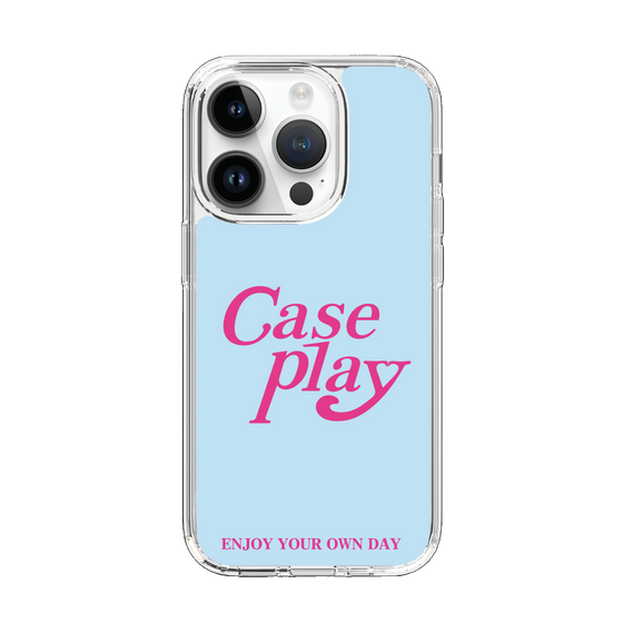 Slim Protection Case［ Original - ENJOY YOUR OWN DAY - Light Blue ］