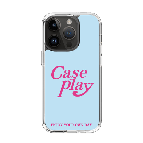 Slim Protection Case［ Original - ENJOY YOUR OWN DAY - Light Blue ］