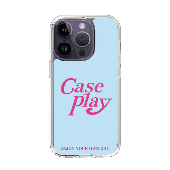 Slim Protection Case［ Original - ENJOY YOUR OWN DAY - Light Blue ］