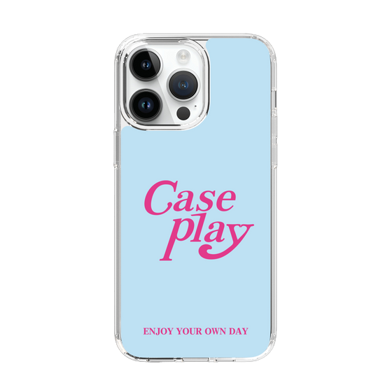 Slim Protection Case［ Original - ENJOY YOUR OWN DAY - Light Blue ］