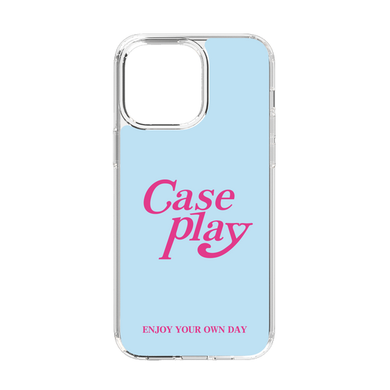 Slim Protection Case［ Original - ENJOY YOUR OWN DAY - Light Blue ］