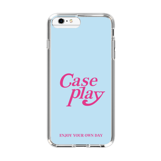 Slim Protection Case［ Original - ENJOY YOUR OWN DAY - Light Blue ］