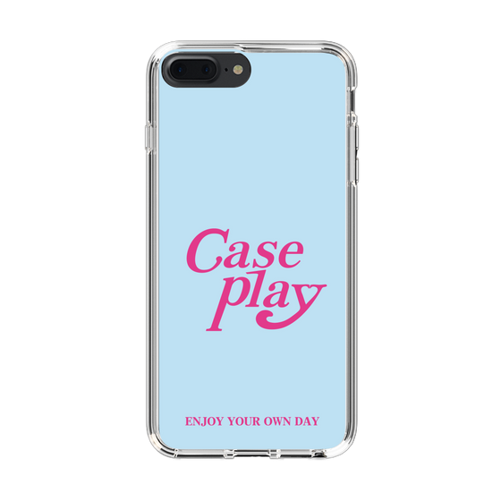 Slim Protection Case［ Original - ENJOY YOUR OWN DAY - Light Blue ］