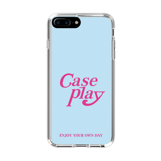 Slim Protection Case［ Original - ENJOY YOUR OWN DAY - Light Blue ］