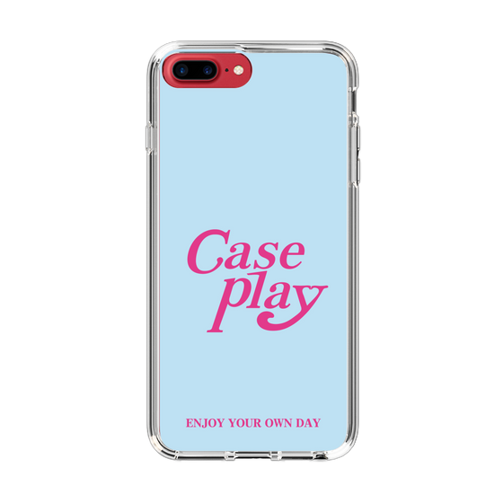 Slim Protection Case［ Original - ENJOY YOUR OWN DAY - Light Blue ］