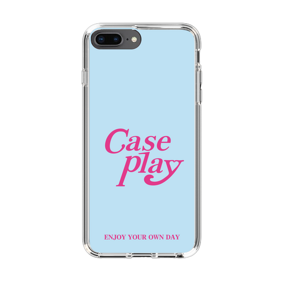 Slim Protection Case［ Original - ENJOY YOUR OWN DAY - Light Blue ］