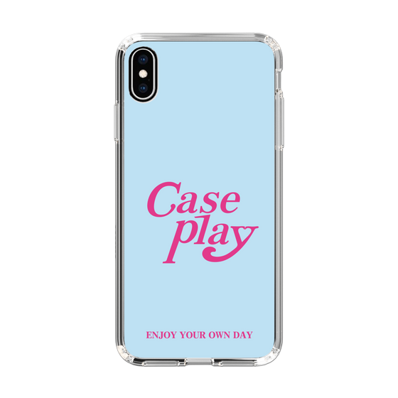 Slim Protection Case［ Original - ENJOY YOUR OWN DAY - Light Blue ］