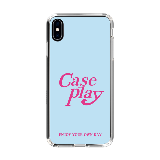 Slim Protection Case［ Original - ENJOY YOUR OWN DAY - Light Blue ］