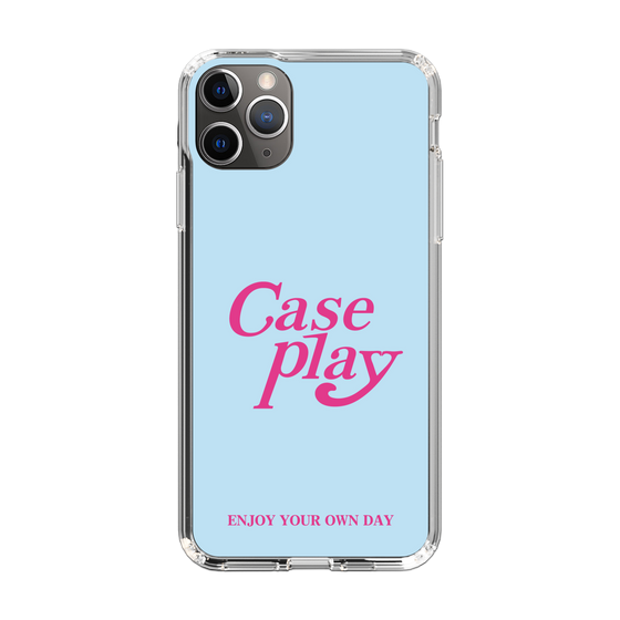Slim Protection Case［ Original - ENJOY YOUR OWN DAY - Light Blue ］