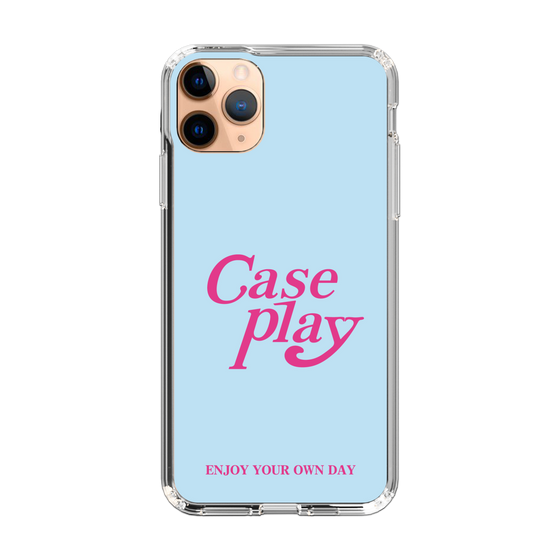 Slim Protection Case［ Original - ENJOY YOUR OWN DAY - Light Blue ］