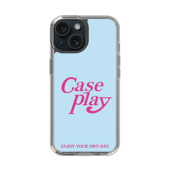Slim Protection Case［ Original - ENJOY YOUR OWN DAY - Light Blue ］