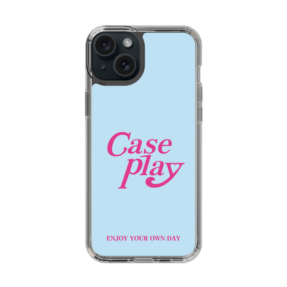 Slim Protection Case［ Original - ENJOY YOUR OWN DAY - Light Blue ］
