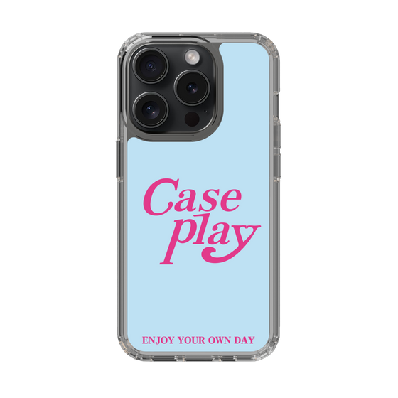 Slim Protection Case［ Original - ENJOY YOUR OWN DAY - Light Blue ］