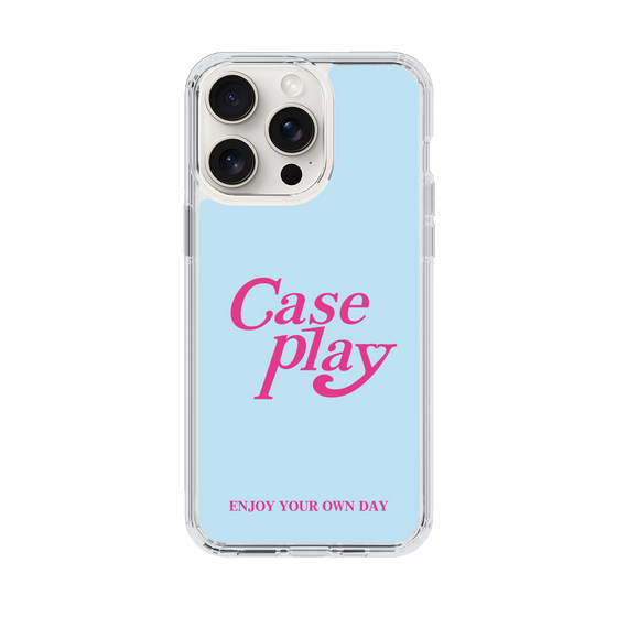 Slim Protection Case［ Original - ENJOY YOUR OWN DAY - Light Blue ］