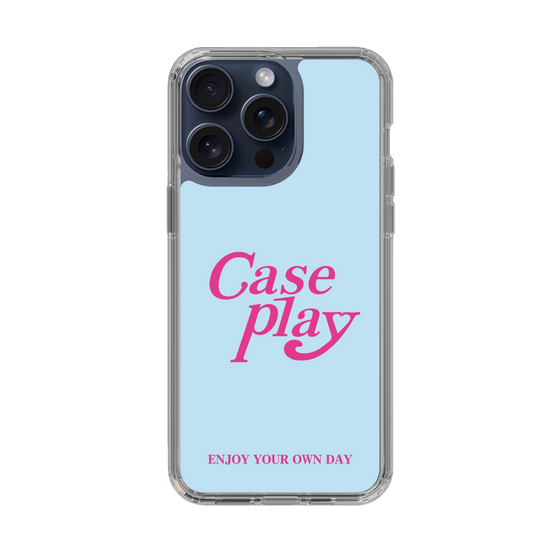 Slim Protection Case［ Original - ENJOY YOUR OWN DAY - Light Blue ］