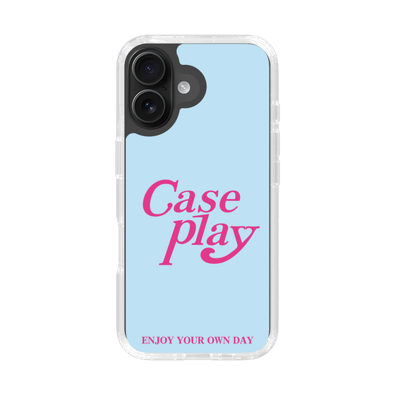 Slim Protection Case［ Original - ENJOY YOUR OWN DAY - Light Blue ］