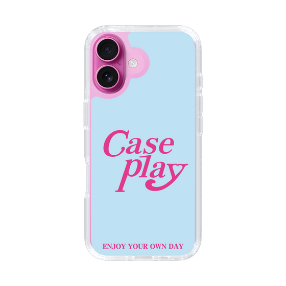 Slim Protection Case［ Original - ENJOY YOUR OWN DAY - Light Blue ］