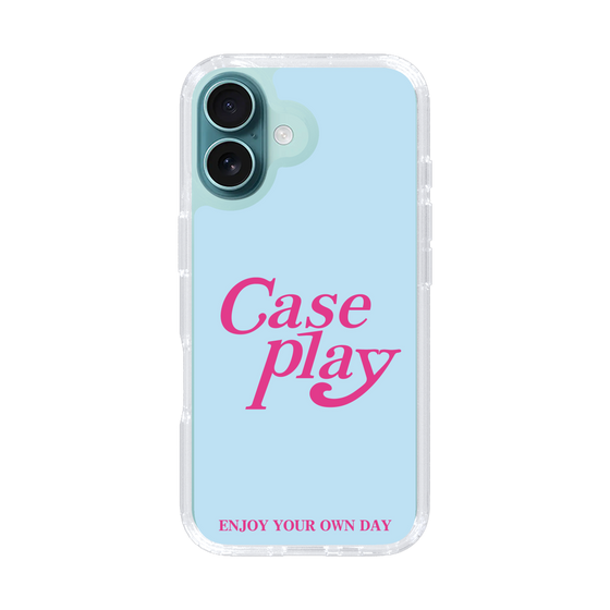 Slim Protection Case［ Original - ENJOY YOUR OWN DAY - Light Blue ］