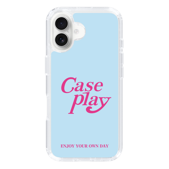 Slim Protection Case［ Original - ENJOY YOUR OWN DAY - Light Blue ］