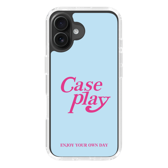 Slim Protection Case［ Original - ENJOY YOUR OWN DAY - Light Blue ］