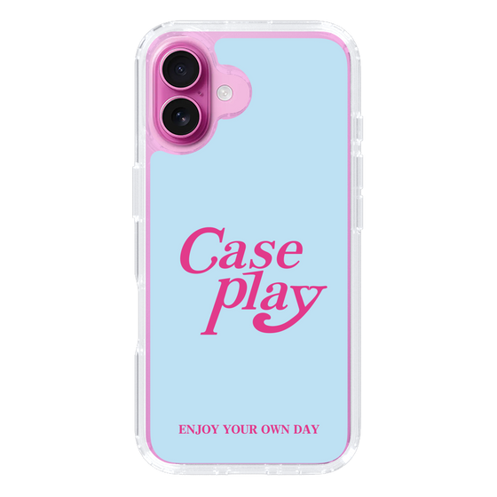Slim Protection Case［ Original - ENJOY YOUR OWN DAY - Light Blue ］