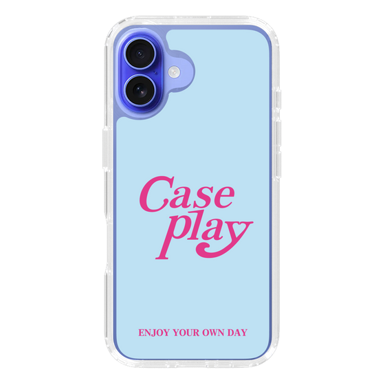 Slim Protection Case［ Original - ENJOY YOUR OWN DAY - Light Blue ］