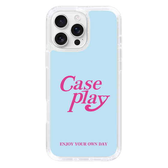 Slim Protection Case［ Original - ENJOY YOUR OWN DAY - Light Blue ］