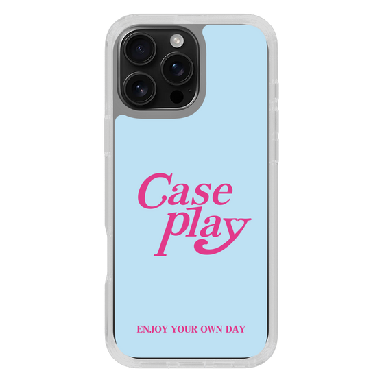 Slim Protection Case［ Original - ENJOY YOUR OWN DAY - Light Blue ］