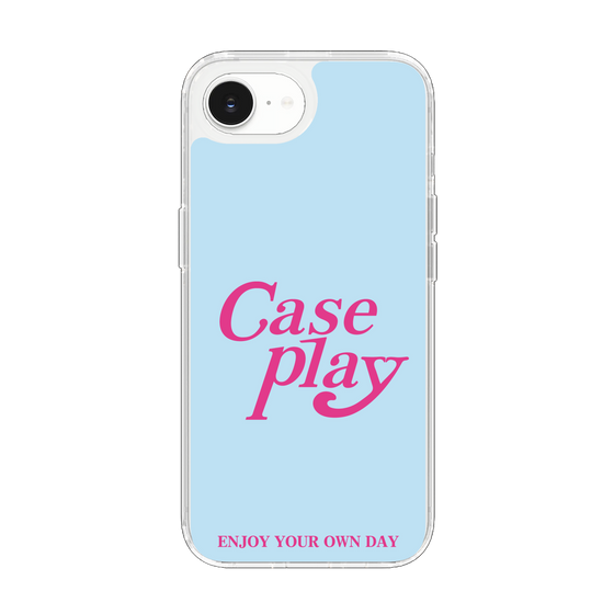 Slim Protection Case［ Original - ENJOY YOUR OWN DAY - Light Blue ］