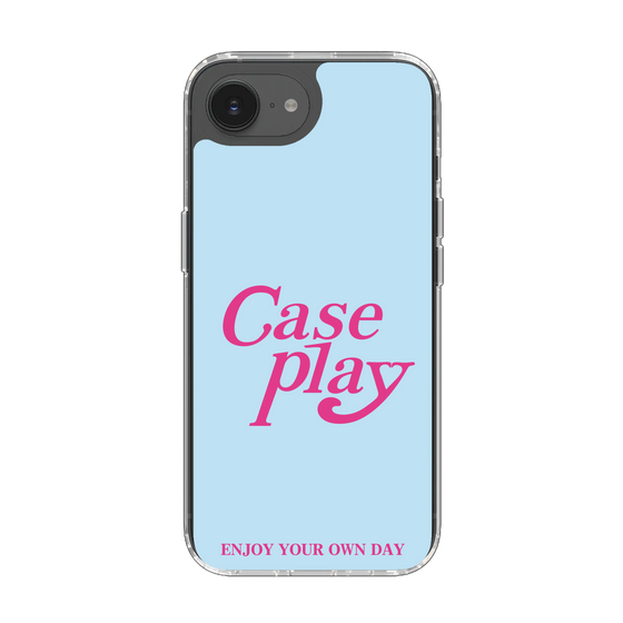 Slim Protection Case［ Original - ENJOY YOUR OWN DAY - Light Blue ］