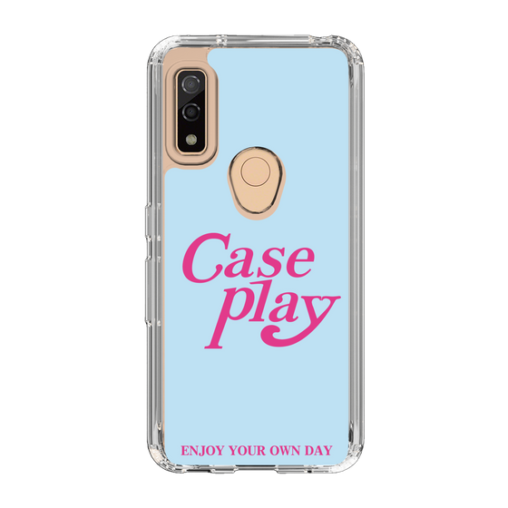 Slim Protection Case［ Original - ENJOY YOUR OWN DAY - Light Blue ］